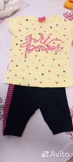 Детская одежда 6 месяцев 3 костюма за 500