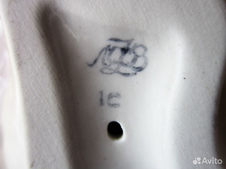 Статуэтка «Леопард». Фарфор «лфз». Новая