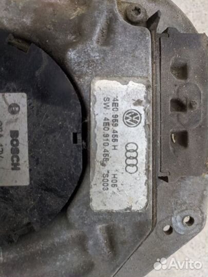 Мотор вентилятор радиатора Audi A8 D3