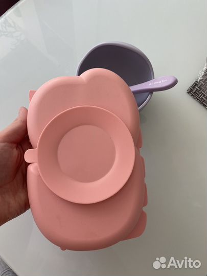 Тарелка для кормления на присоске