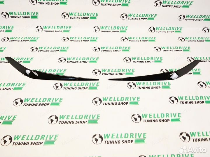 Реснички на фары BMW X5 G05 X6 G06