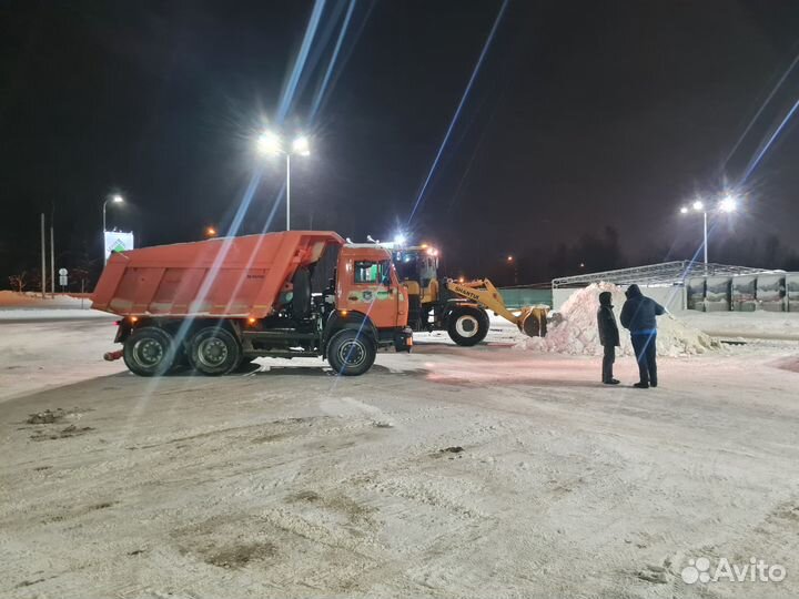 Чистка снега и вывоз калуга