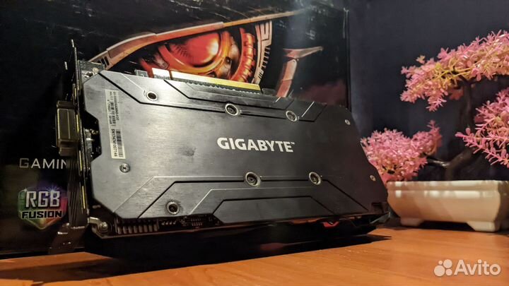 Видеокарта gigabyte gaming RX580