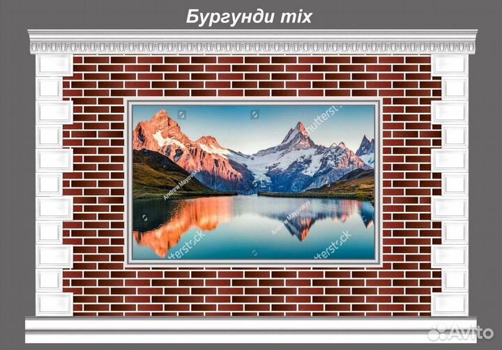 Фасадный декор / Фреска