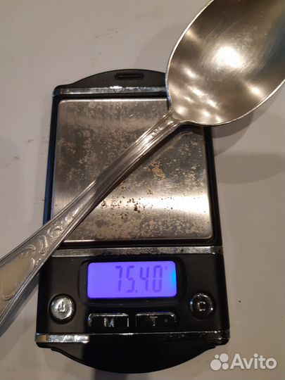 Вилки и ложки. Серебро. Звезда. 875 пр. СССР