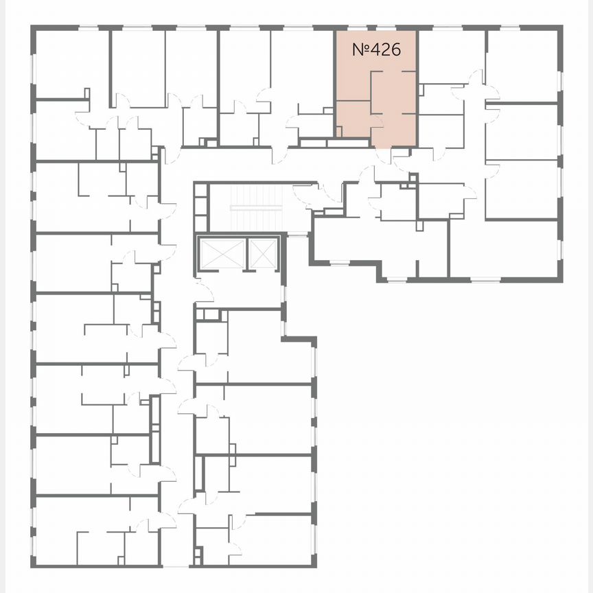 Апартаменты-студия, 29,6 м², 13/17 эт.