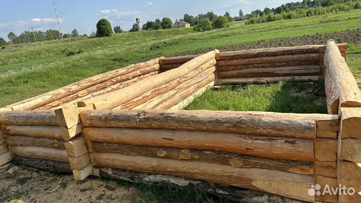 Срубы из бревна под заказ