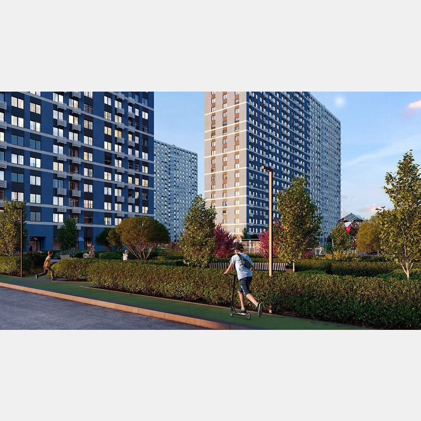 Квартира-студия, 26,1 м², 19/23 эт.