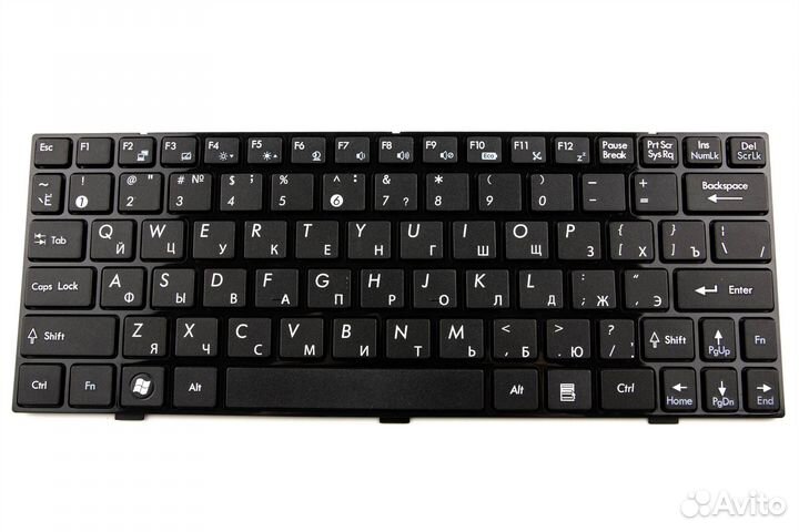 Клавиатура для MSI Wind U160 U135 L1350 черная p