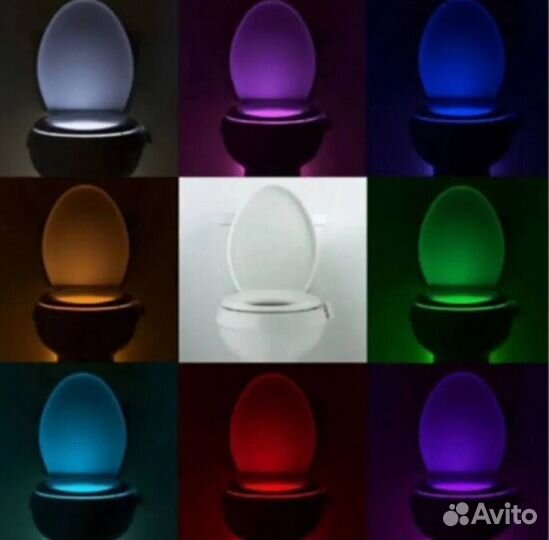 Подсветка для унитаза с датчиком движения