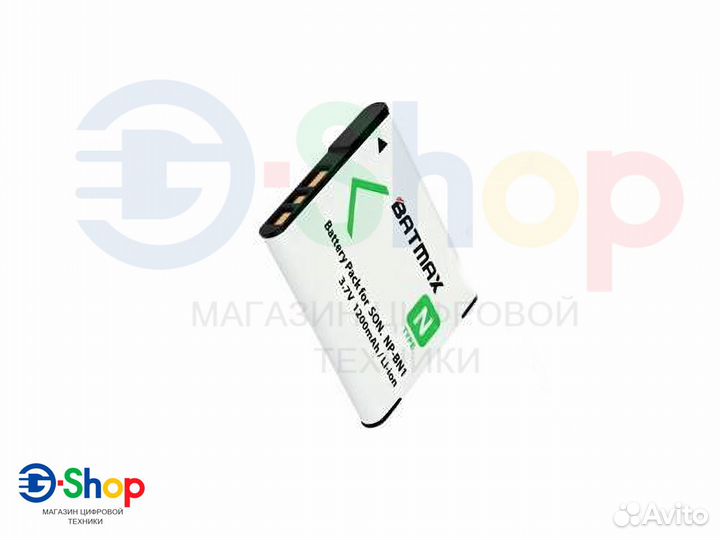 Аккумуляторы Sony Batmax NP-BN/NP-BN1 1200мАч