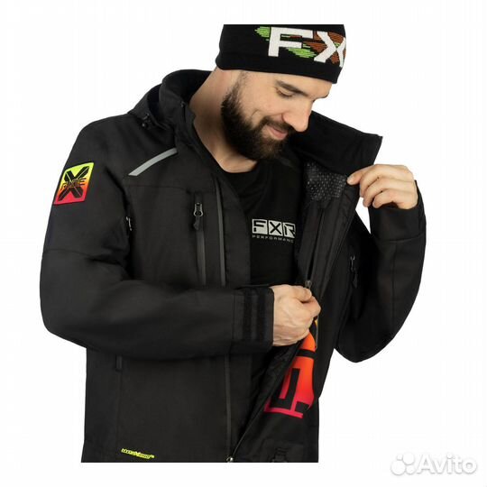 Комбинезон FXR Recruit F.A.S.T. с утеплителем Blac