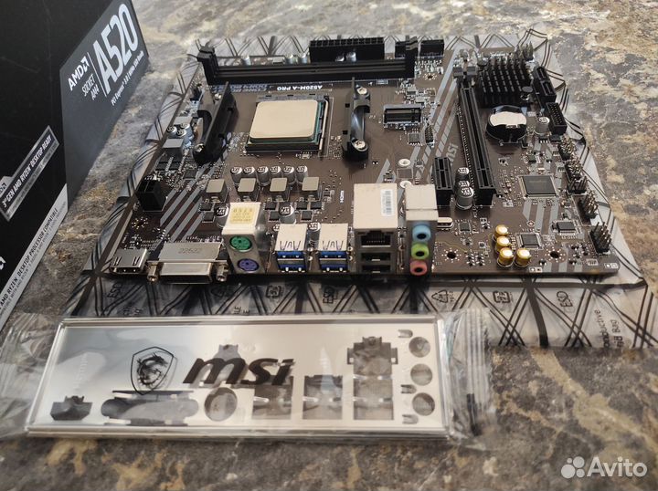 Новая плата AM4 (чек, 3 года гар-и) можно с Ryzen5