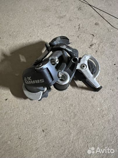 Переключатель задний sram X 7 без монетки