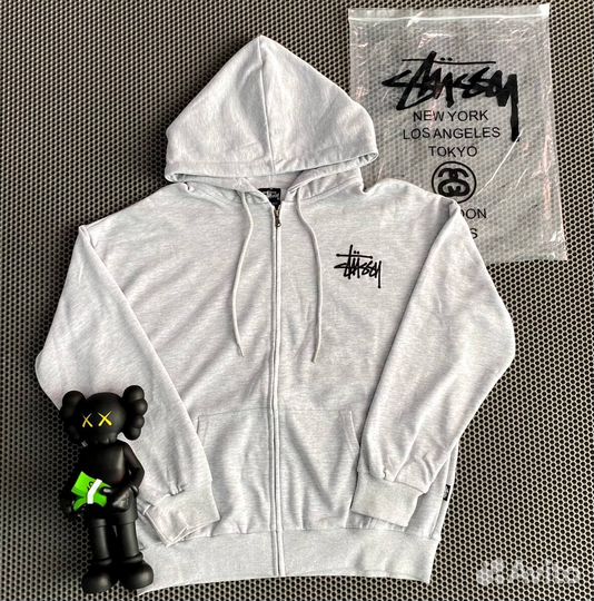 Зип худи stussy