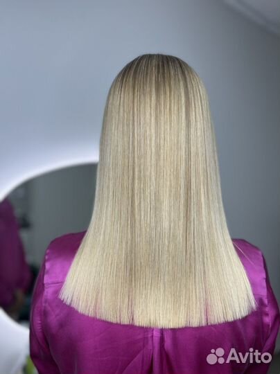 Модель на кератиновое выпрямление