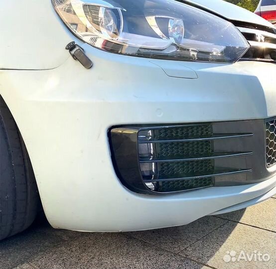 Накладка бампера Volkswagen Golf 6 gti
