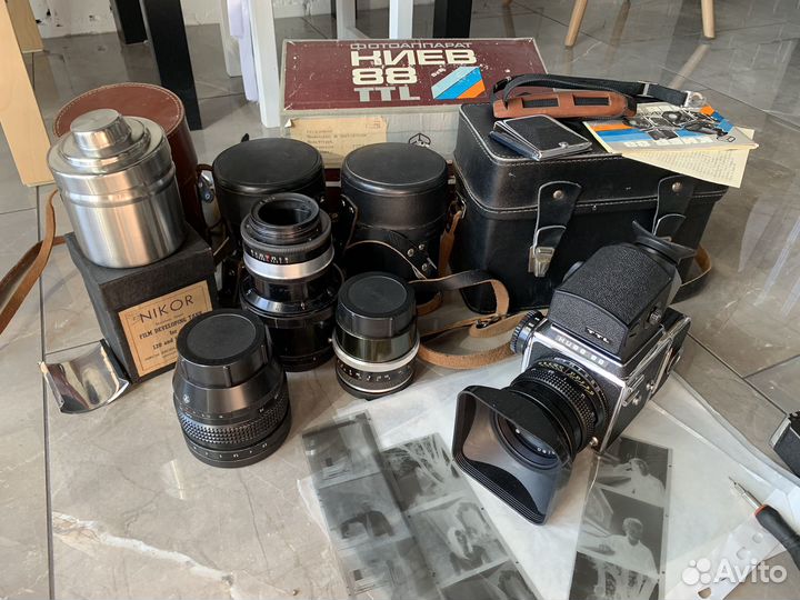 Фотоаппарат Киев-88 + набор объективов В