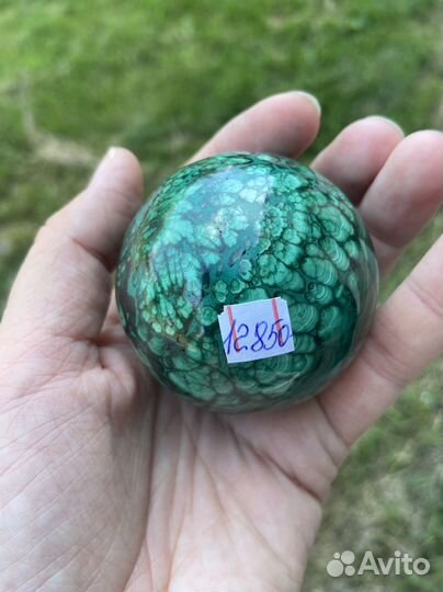 Шар малахит