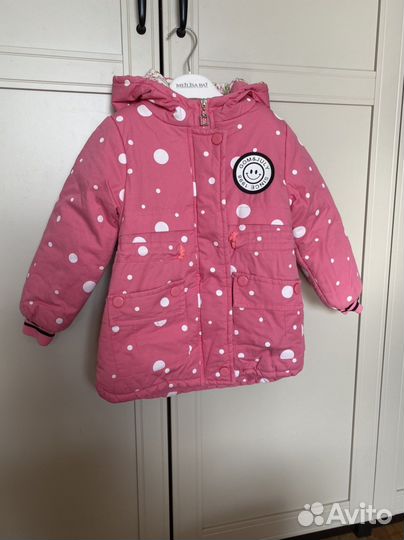 Куртка на девочку 110-116