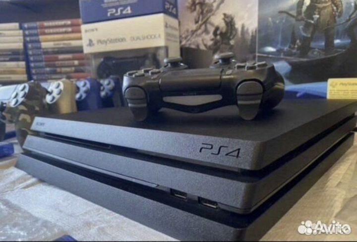 Playstation 4 PRO Ps4 Pro + игры GTA 5 RDR2 FIFA23