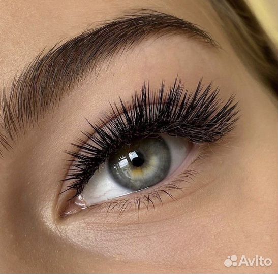 Наращивание ресниц любые объёмы и эффекты