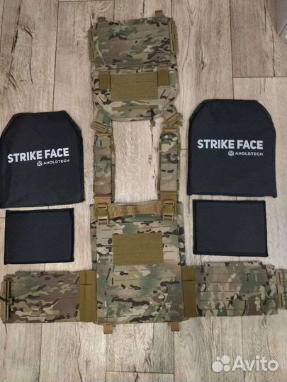 Плитник Multicam с бронепакетами