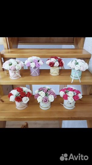 Букет из мыла