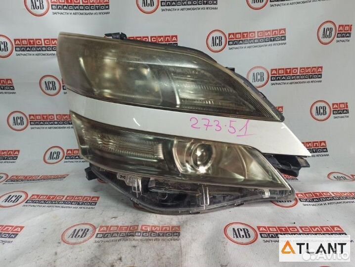 Фара правая toyota vellfire