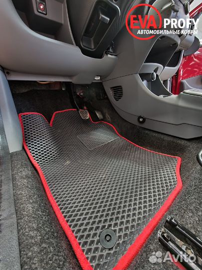 Эва коврики на peugeot 107 салон багажник