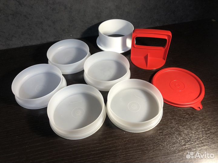 Tupperware Форма для лепки котлет с прессом