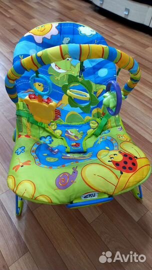 Шезлонг детский