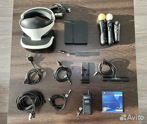 Шлем Sony Ps 4 VR / мувы / переходник ps 5
