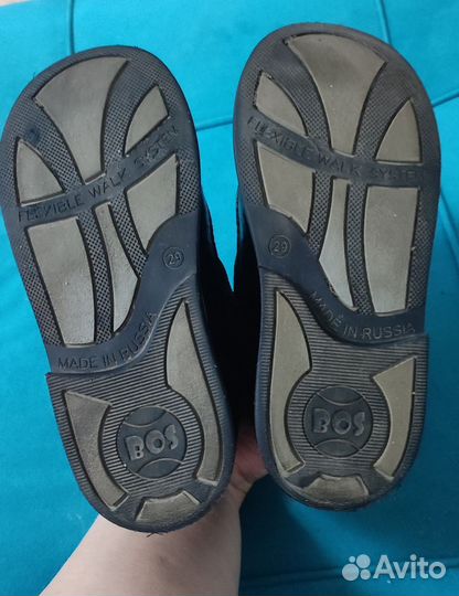 Ботинки демисезонные для девочки 29 размер