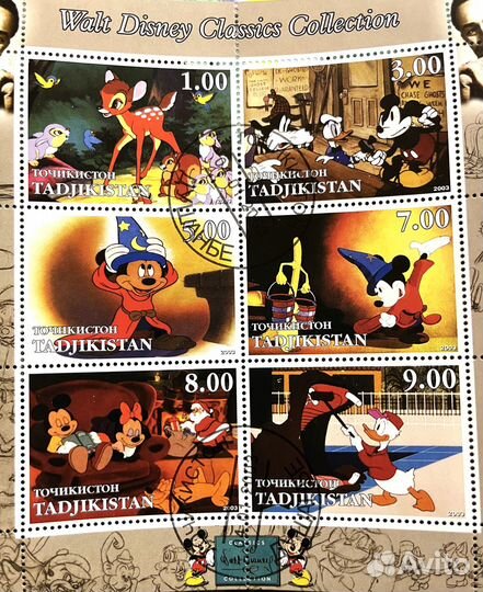 Марки Walt Disney