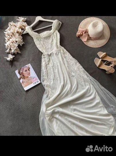 Платье свадебное/вечернее boohoo S