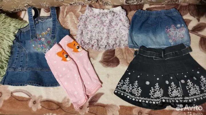 Пакет вещей для девочки
