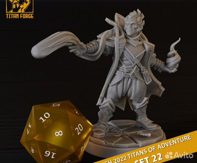 Фигурки героев для DnD Titans of Adventure