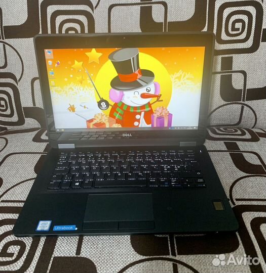 Сенсорный Dell latitude E7270 i7-6600u Full HD IPS