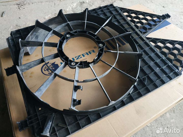Кожух вентилятора на volkswagen polo 2011-2020