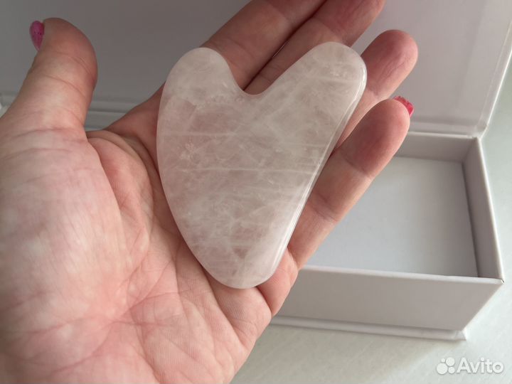 Массажер для лица + гуаша