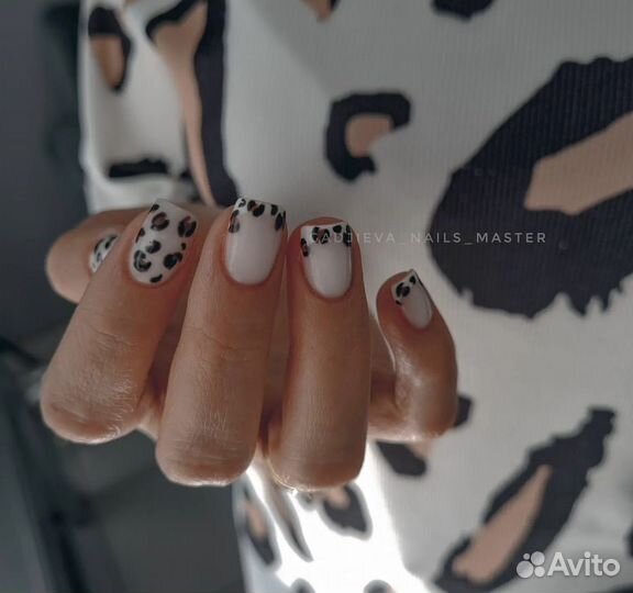 Маникюр наращивание ногтей