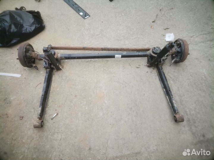 Дэу матиз задняя балка в сборе