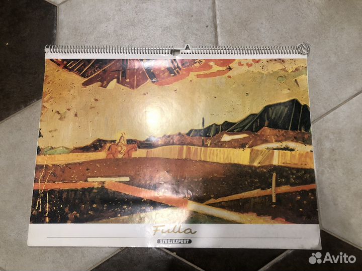 Календари настенные перекидные времен СССР