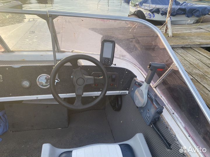Лодка нептун 3 с мотором Ямаха50 + прицеп