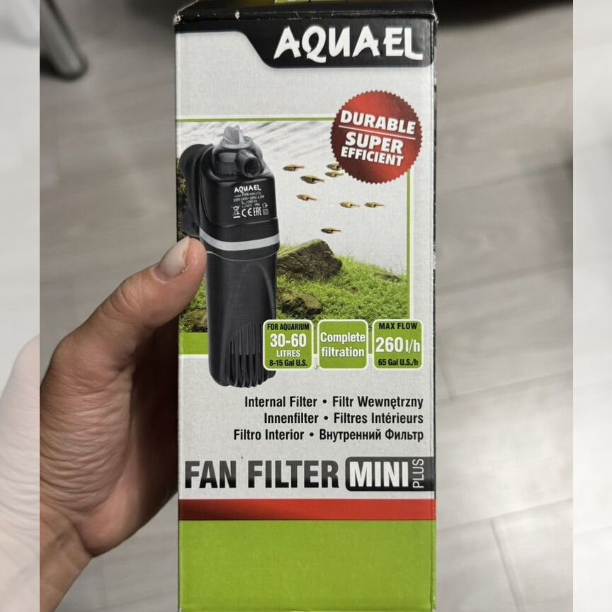 Фильтр для аквариума aquael fan mini plus