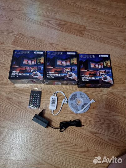 Светодиодная лента с Алисой, пультом
