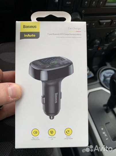 Fm трансмиттер baseus