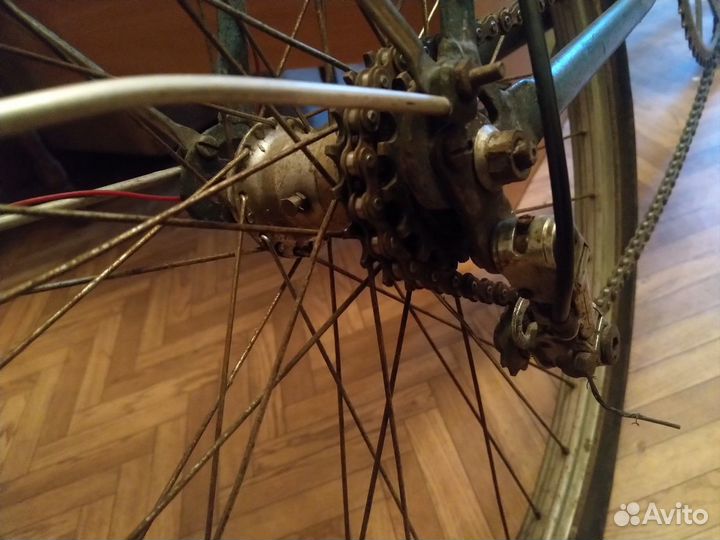 Велосипед времён СССР