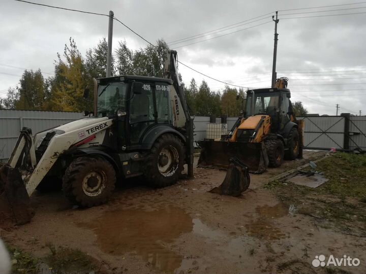 Навоз, Экскаватор. Гидромолот, песок, щебень